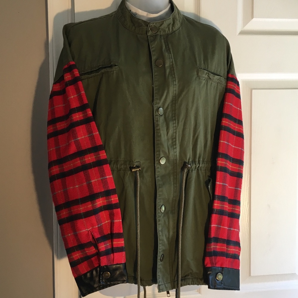 MINE Flannel Cotton Jacket ~ Medium